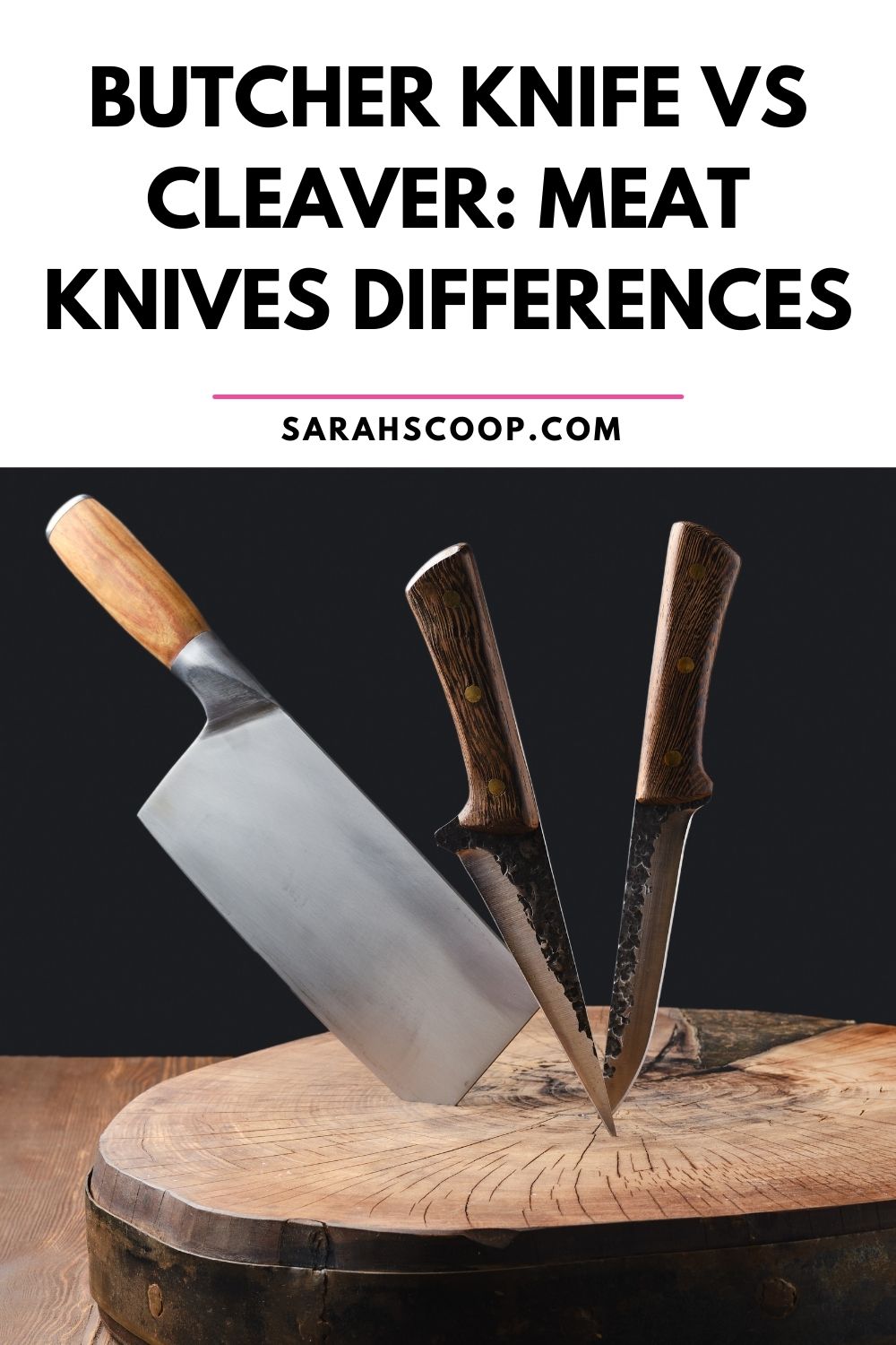 Butcher Knife Vs Cleaver Meat Knives Differences Sarah Scoop EATS