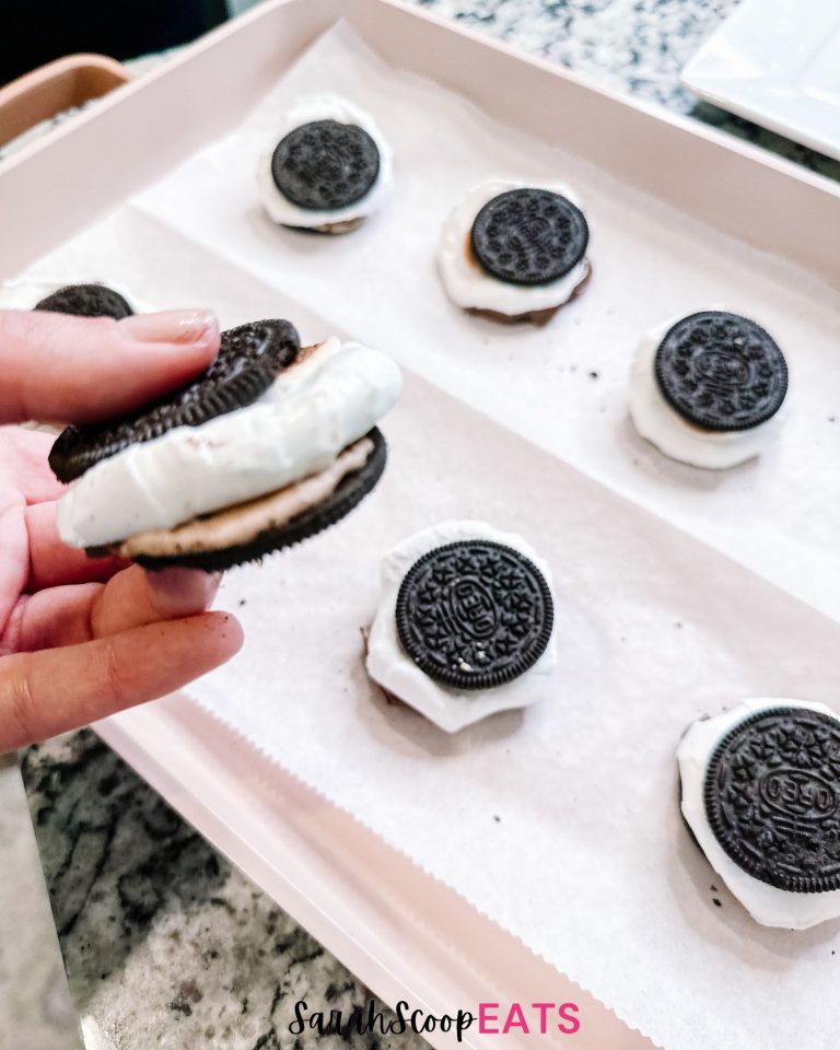 3-Ingredient Peanut Butter Oreo S’mores