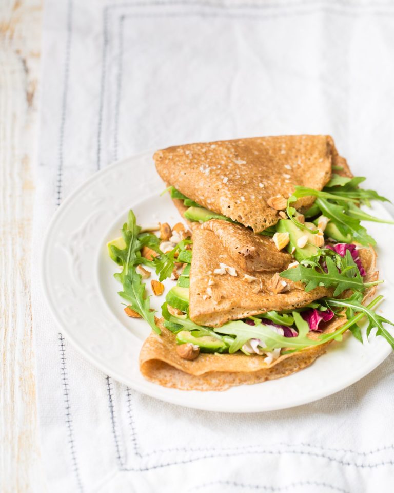Savory Crepe Indulgence: Chicken Crepe Wraps for a Flavorful Lunch!