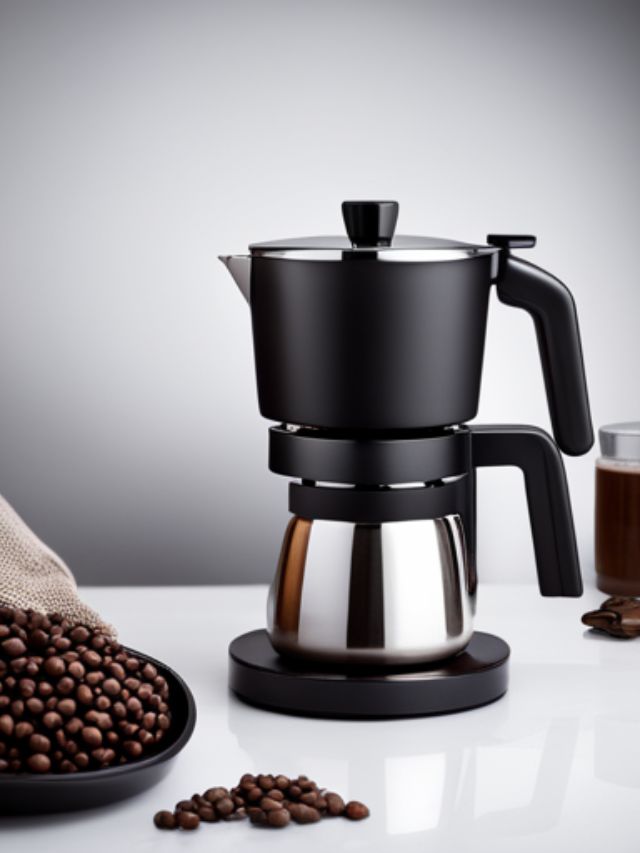 coffee maker and pot for stovetop