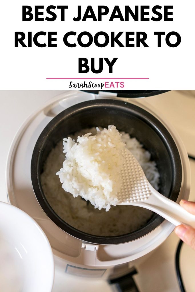 Best japanese rice cooker to buy Pinterest image