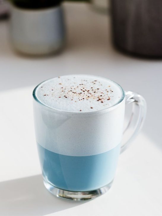 Butterfly Pea Flower Coffee Blue Latte Recipe