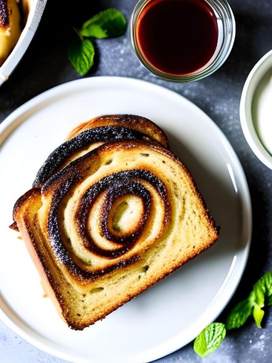 Baked Cinnamon Swirl Brioche French Toast Recipe
