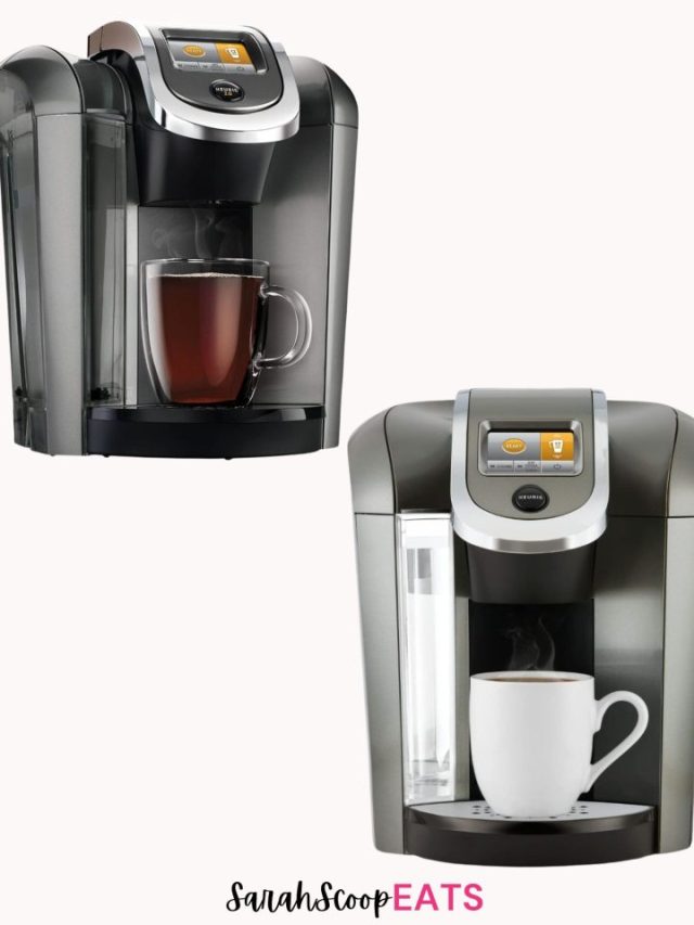 Keurig K525 Vs K575 Coffee Maker Which Is Better? Sarah Scoop EATS