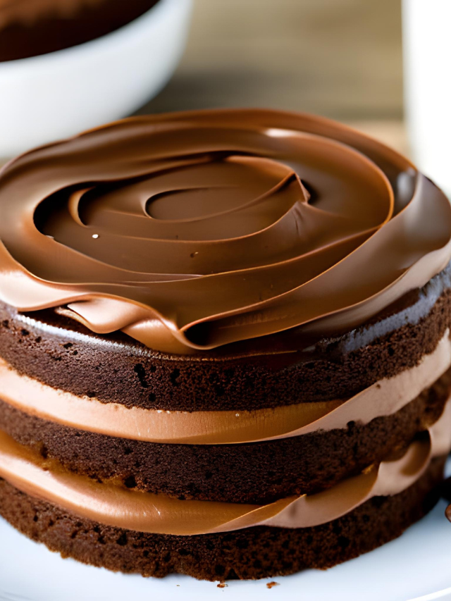 chocolate espresso frosting cake
