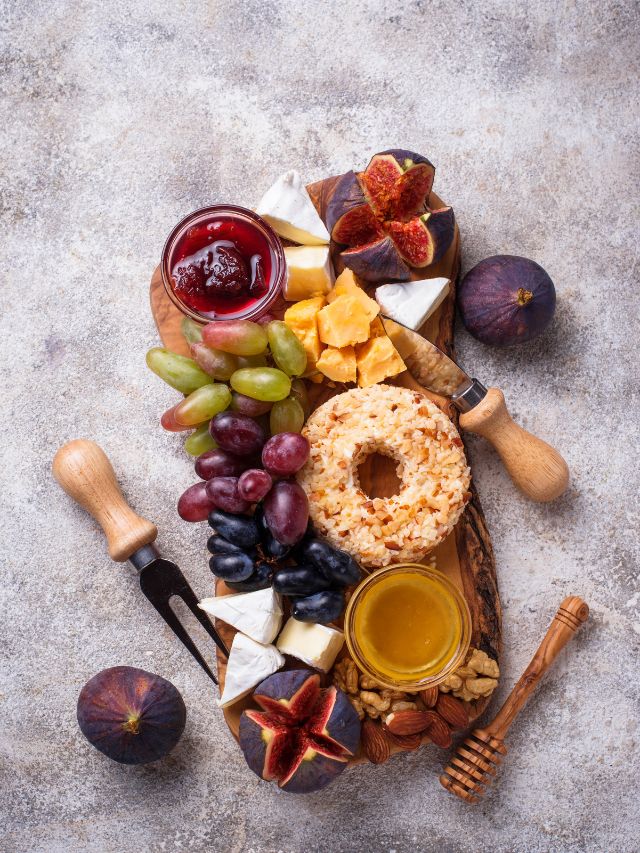 charcuterie board spreads and snacks