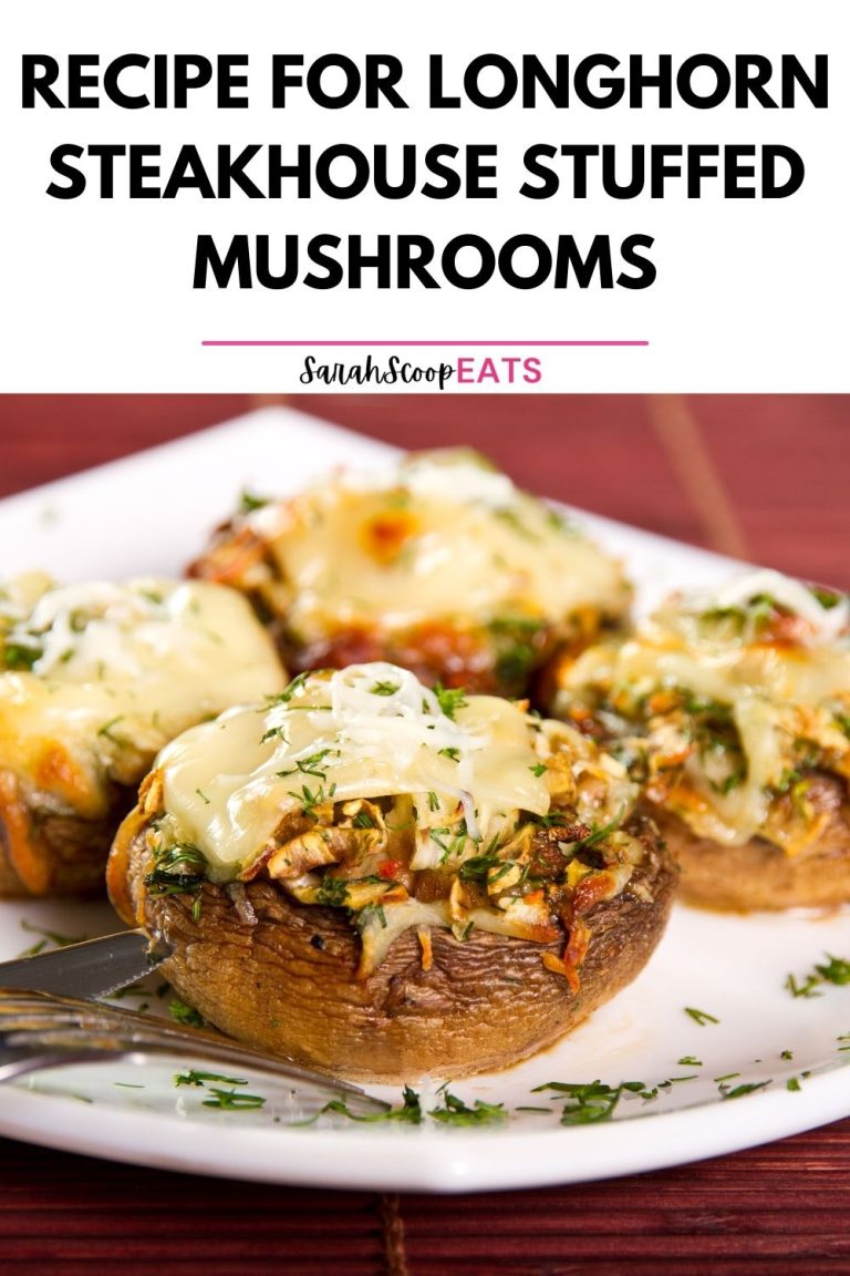 Recipe For Longhorn Steakhouse Stuffed Mushrooms