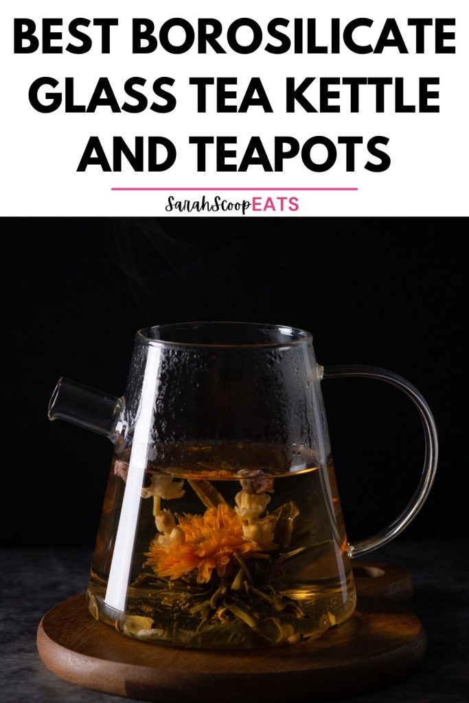 Best borosilicate glass tea kettle and tapas pinterest image