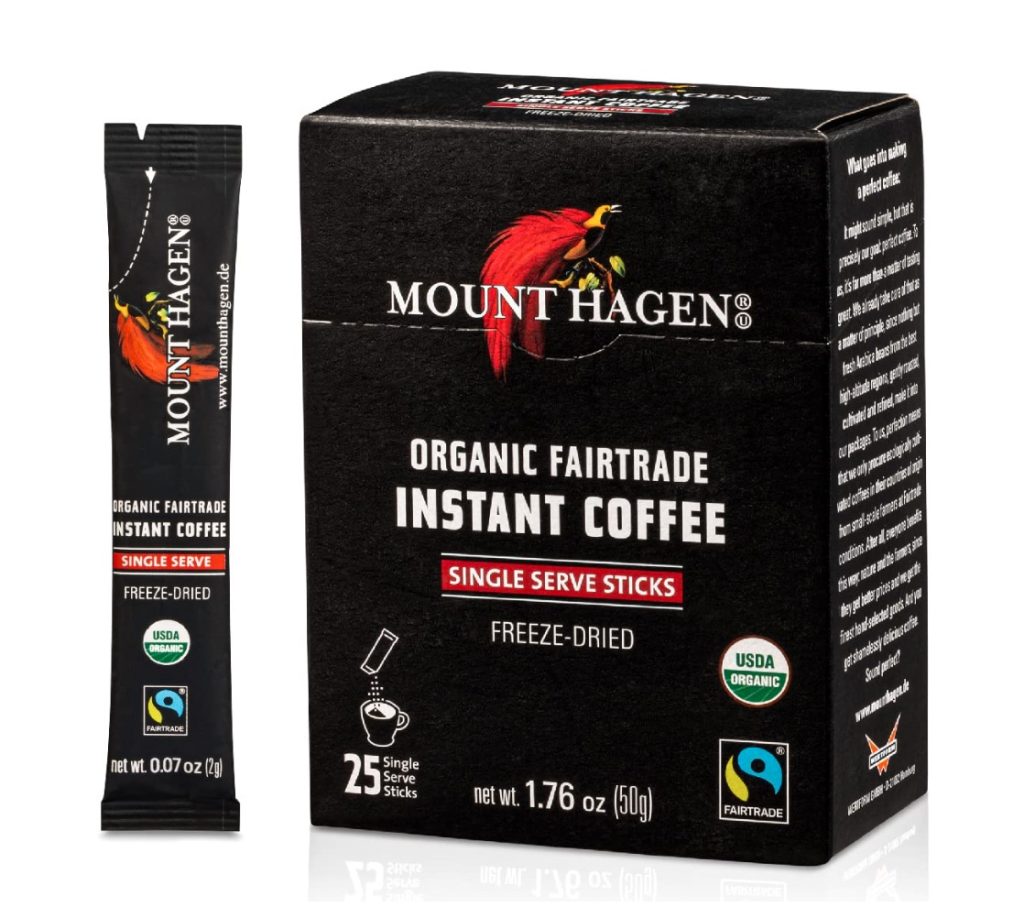 Mount hagen instant coffee.