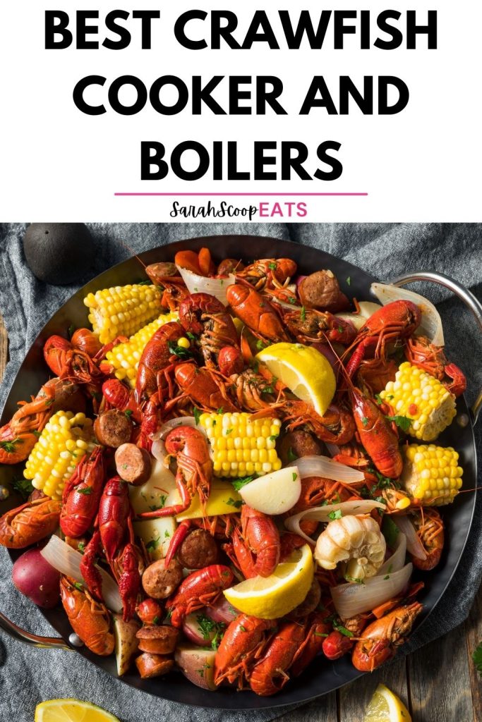 Best crawfish cooker and boilers Pinterest image