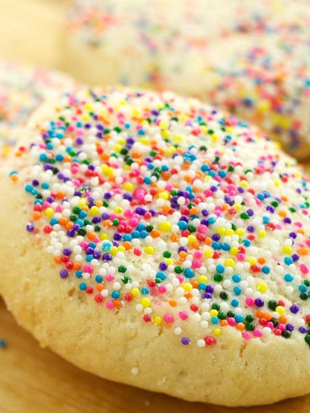 Best Soft Sprinkle Sugar Cookies Recipe