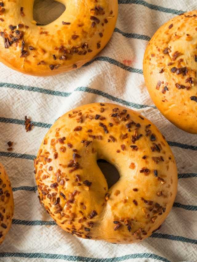 Onion Bagel Recipe | How to Make Homemade Bagels