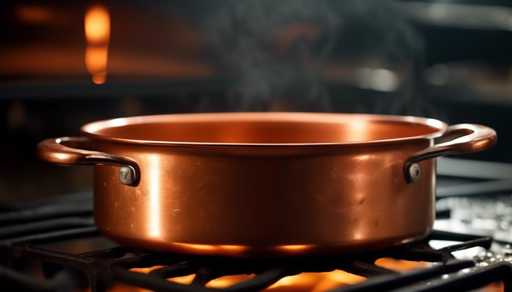 copper chef pan features