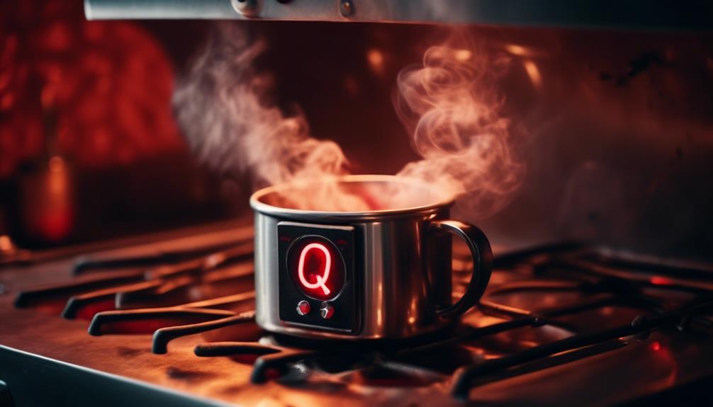 oven safety for metal mugs