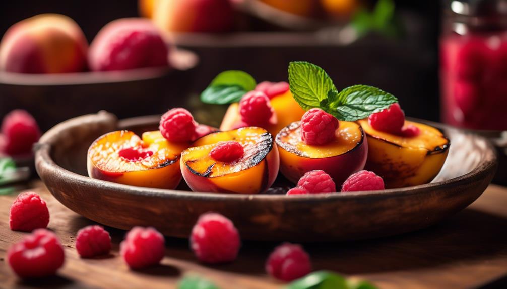 refreshing dessert with vibrant fruit