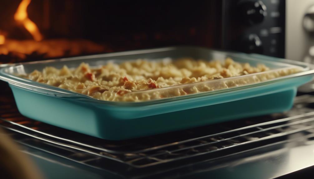 safe baking with pyrex