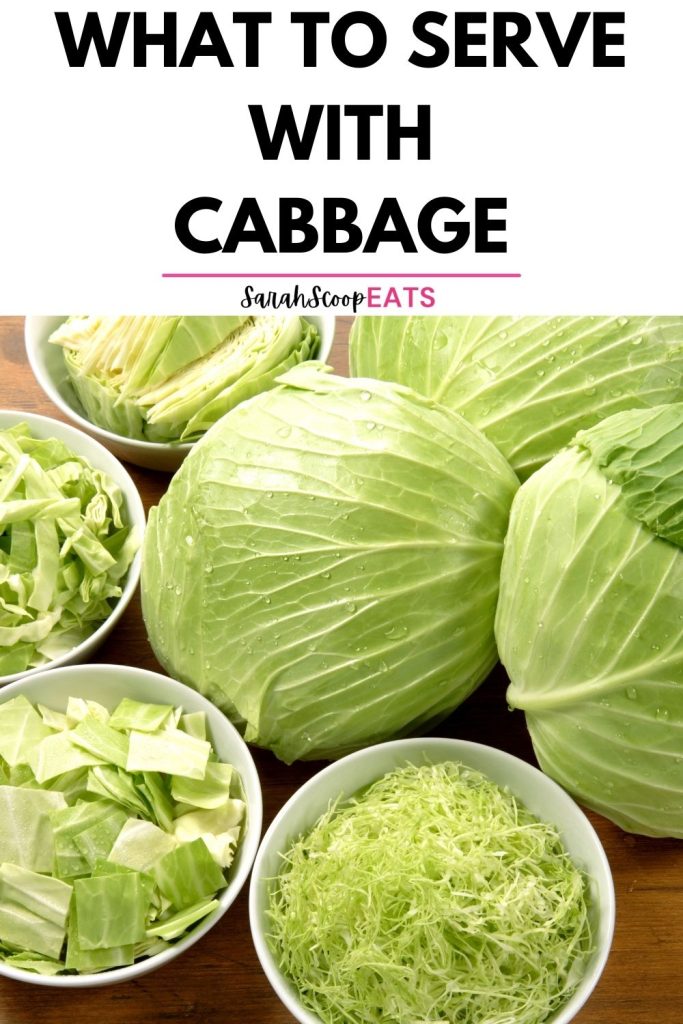 what to serve with cabbage Pinterest image