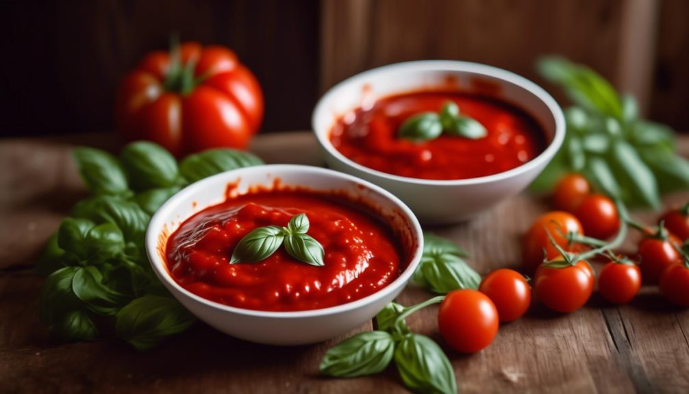 sauce showdown robust tomato vs marinara