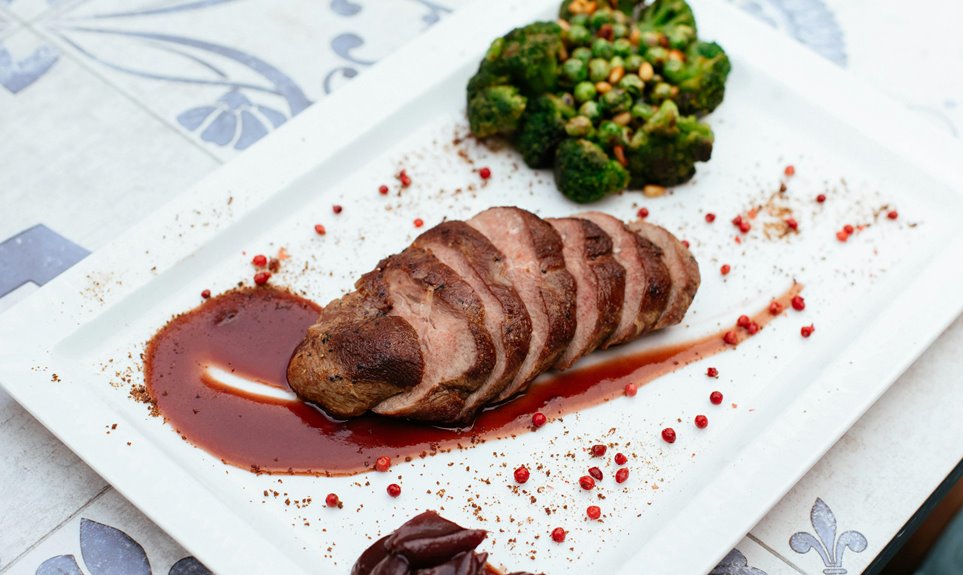 delicious accompaniments for duck