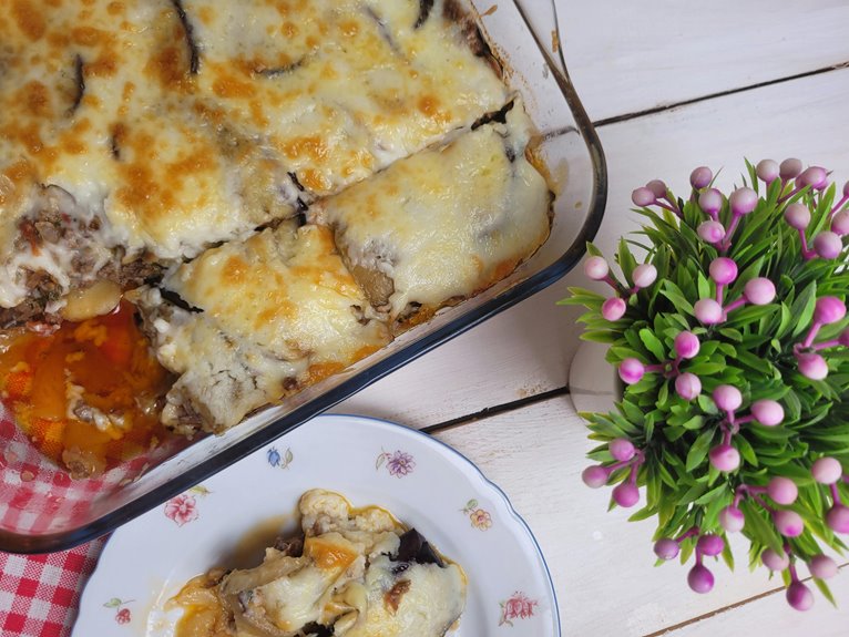 delicious accompaniments for moussaka