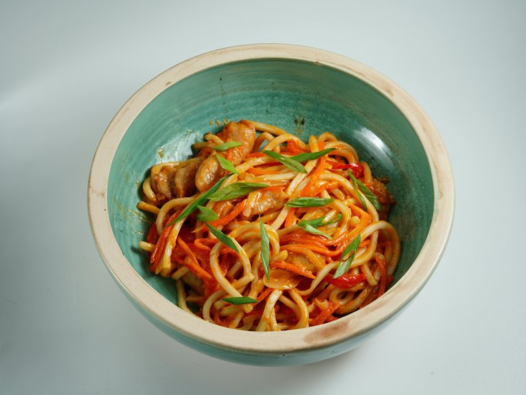 delicious accompaniments for orange chicken