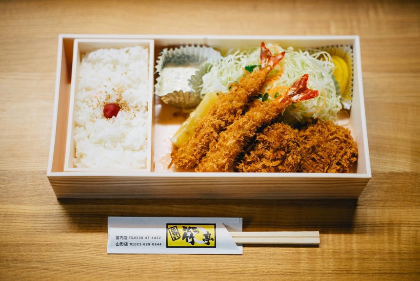 delicious accompaniments for tempura