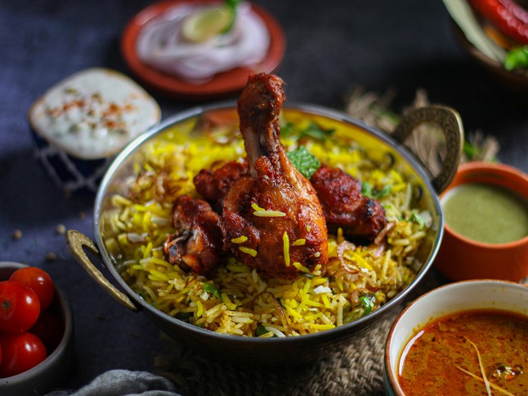 delicious accompaniments for tikka