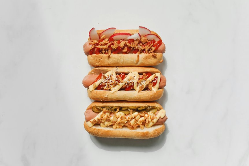 top condiments for hot dogs